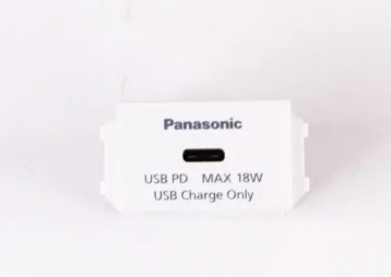 Ổ cắm sạc USB Type C 18W WEF412417W-VN